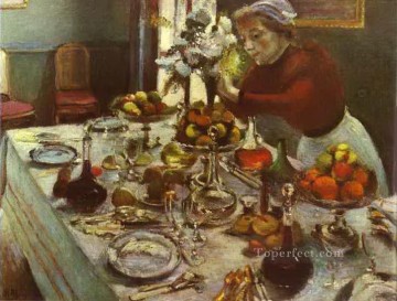 Mesa de comedor 1897 fauvismo abstracto Henri Matisse Pinturas al óleo
